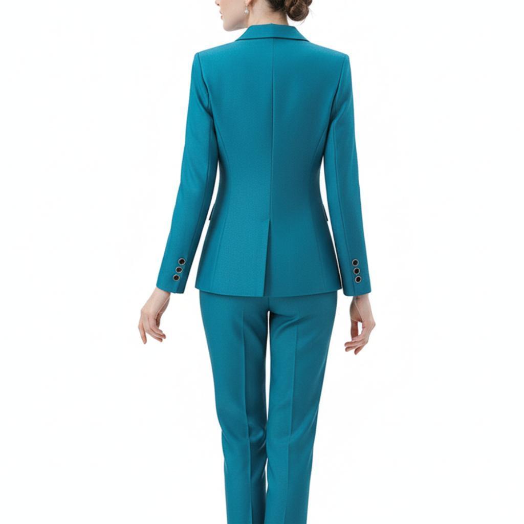 Adela – Dwuczęściowy zestaw formalny dla kobiet, składający się z marynarki i spodni Set | Zweiteilig