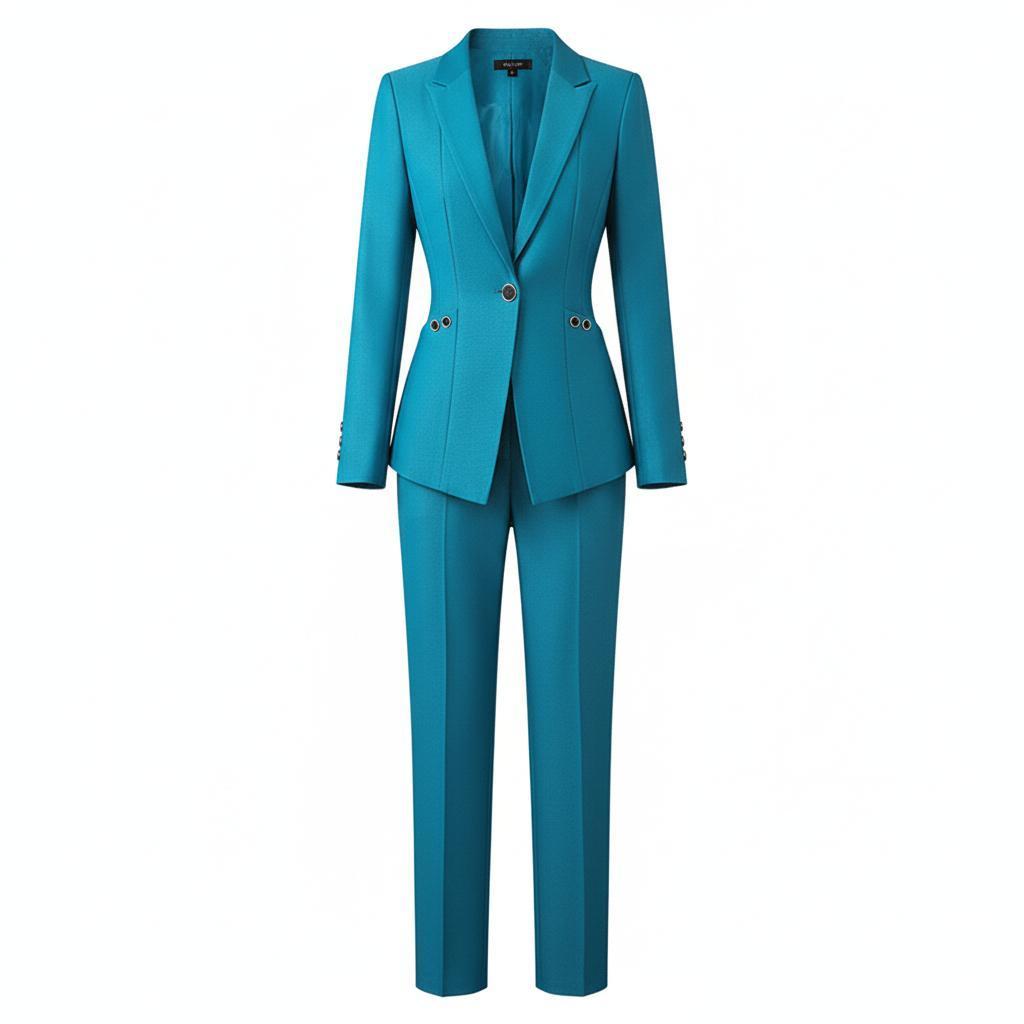 Adela – Dwuczęściowy zestaw formalny dla kobiet, składający się z marynarki i spodni Set | Zweiteilig