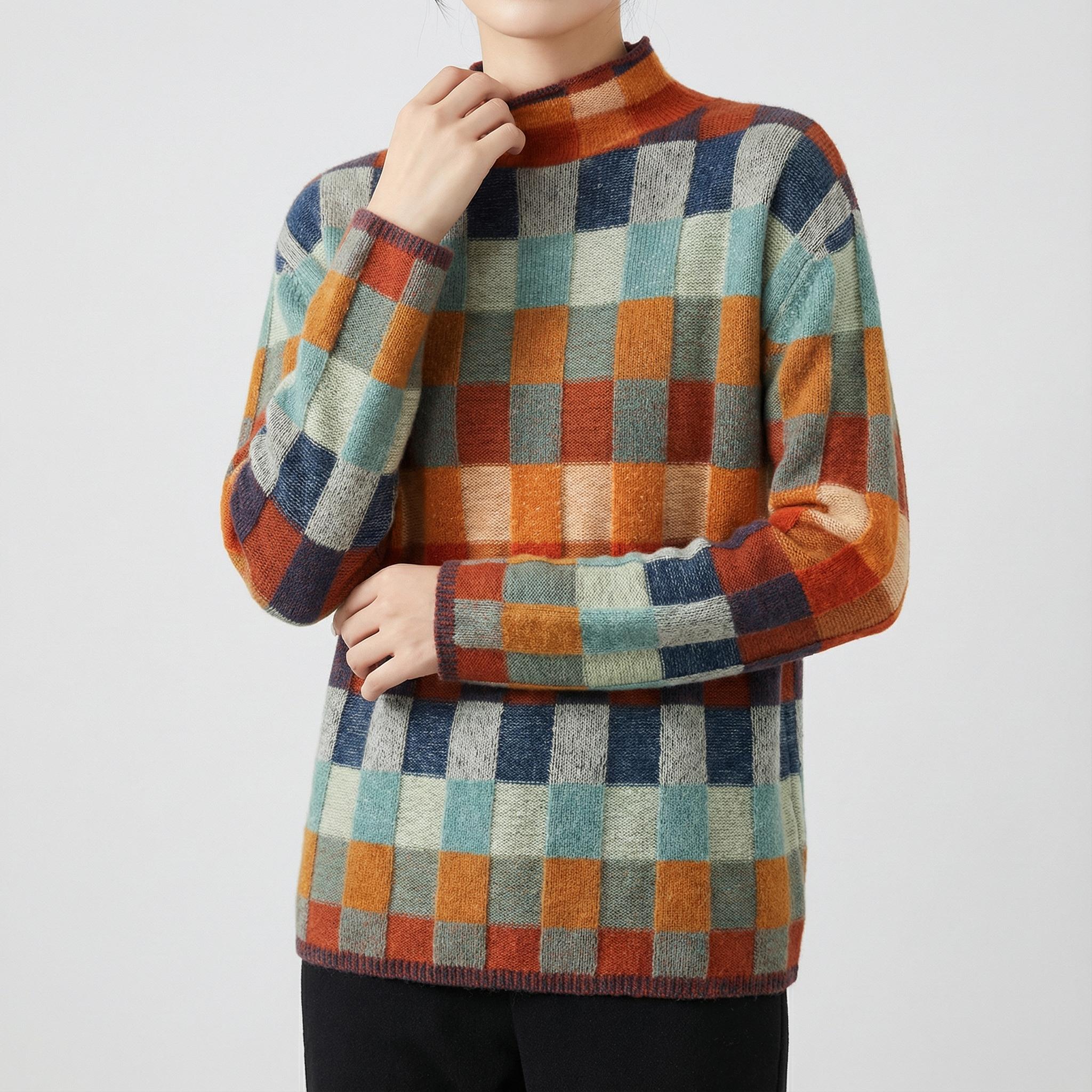 Anna - Damski sweter z kaszmiru