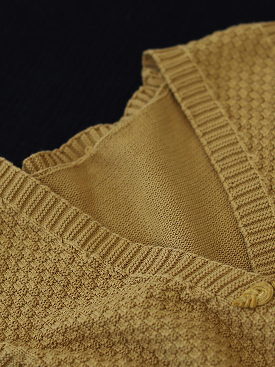 Arganate | Bawełniana kamizelka z dekoltem w serek