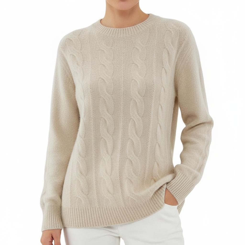 Arganate | Elegancki, miękki wełniany sweter