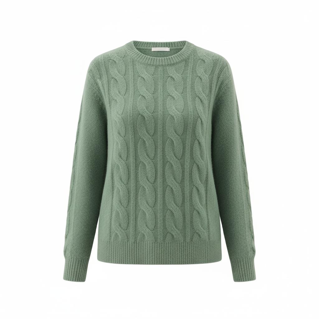 Arganate | Elegancki, miękki wełniany sweter