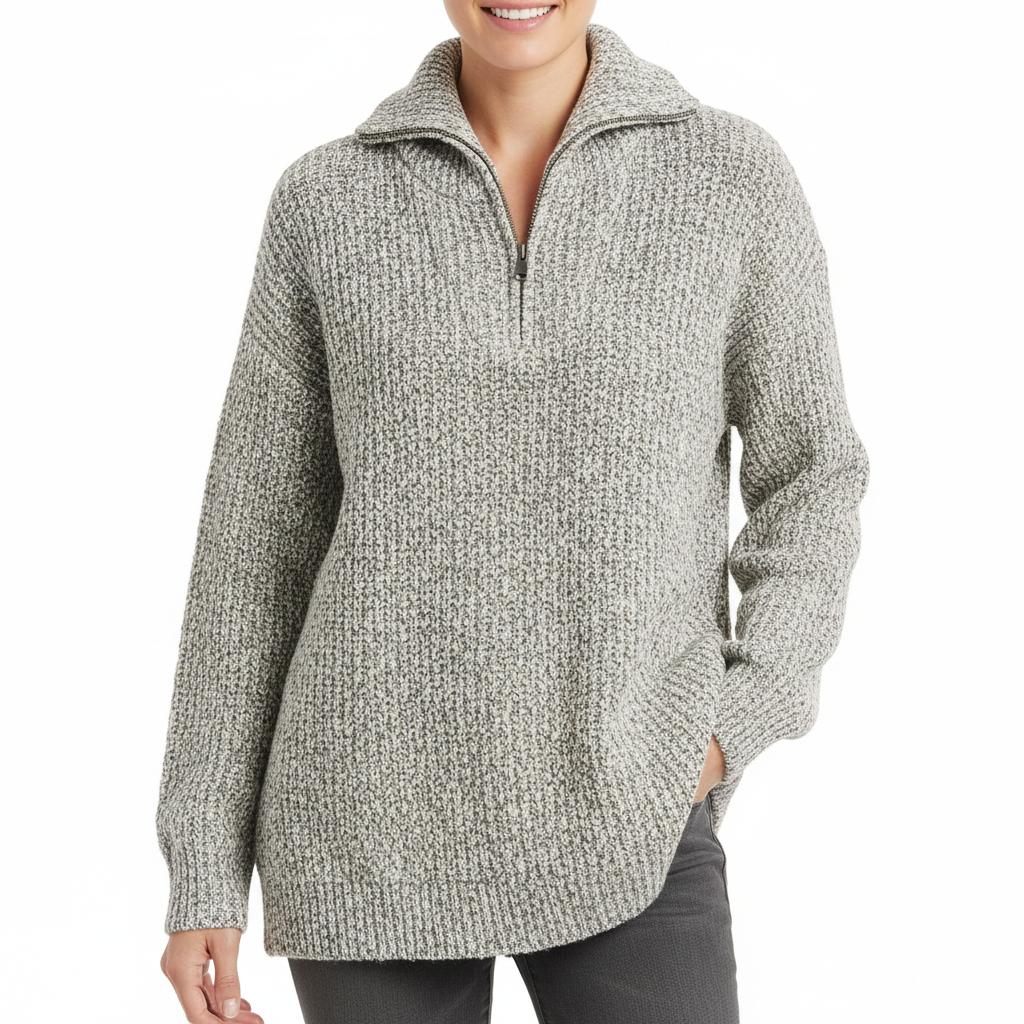 Arganate | Klasyczny sweter z eleganckimi detalami