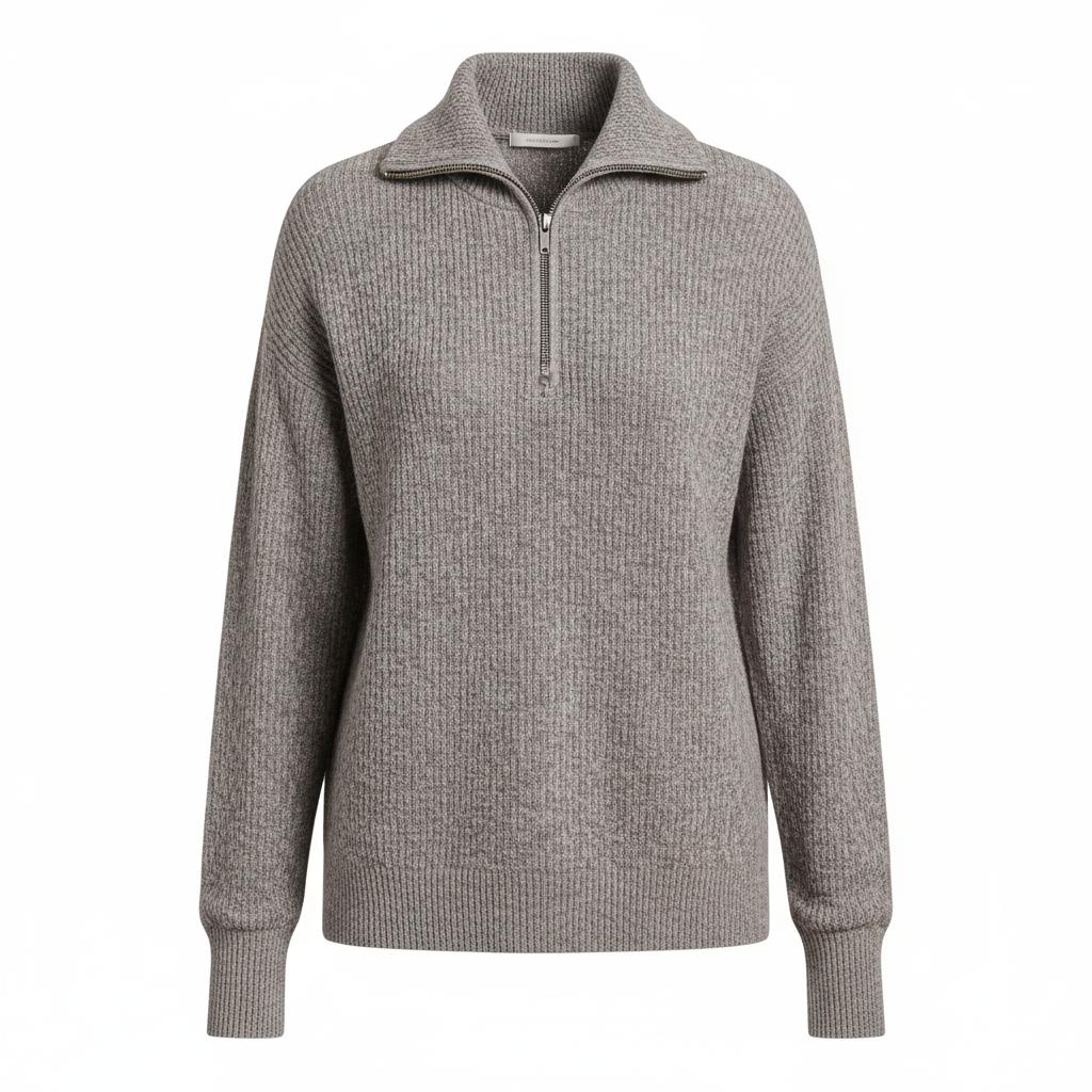 Arganate | Klasyczny sweter z eleganckimi detalami