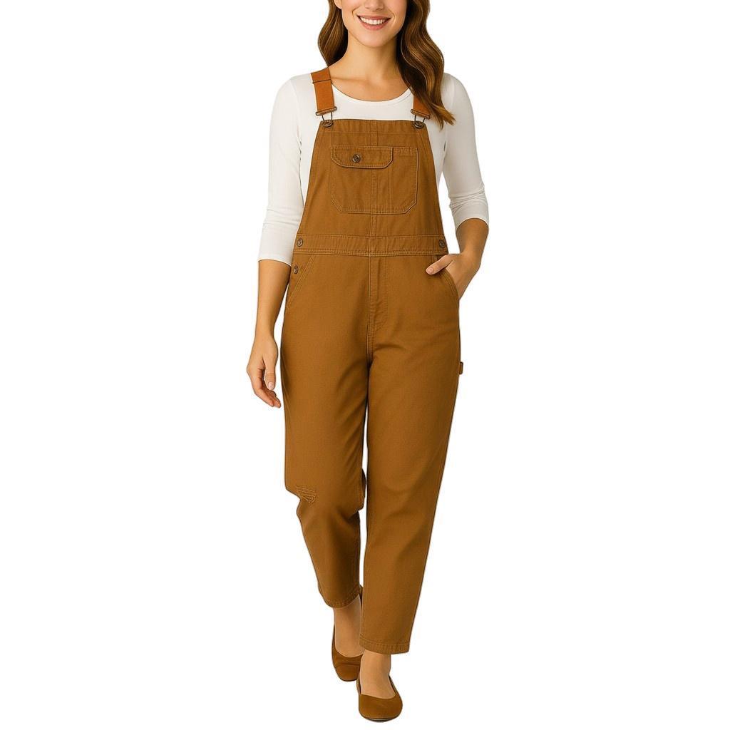 Arganate | Luźny kombinezon użytkowy z regulowanymi ramiączkami