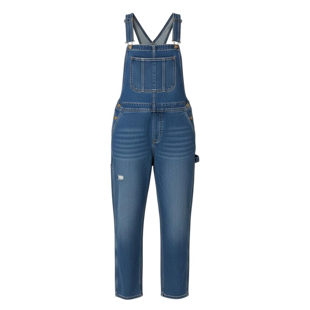 Arganate | Luźny kombinezon użytkowy z regulowanymi ramiączkami