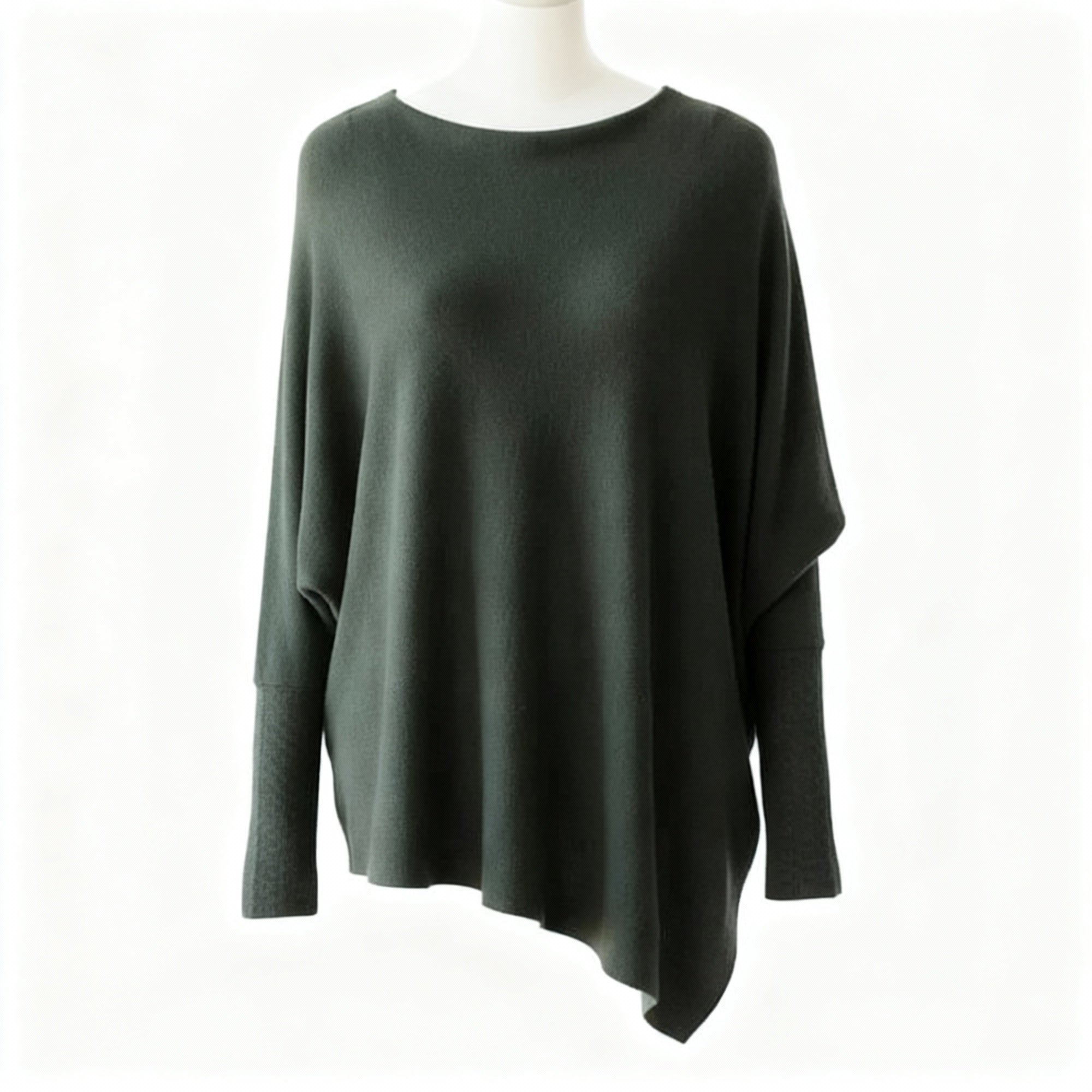 Arganate | Luźny sweter z kołnierzem typu swing