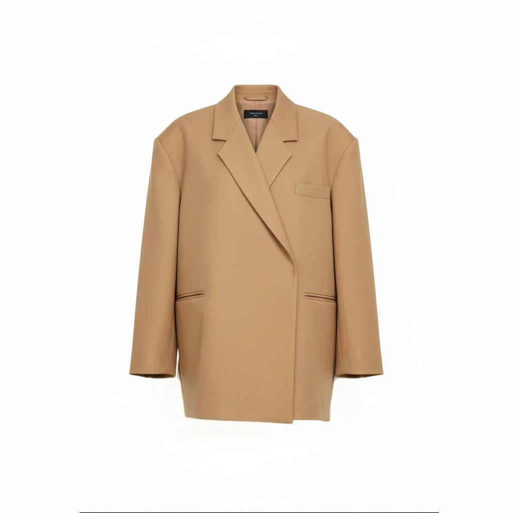 Arganate | Luźny trencz o eleganckim wykończeniu