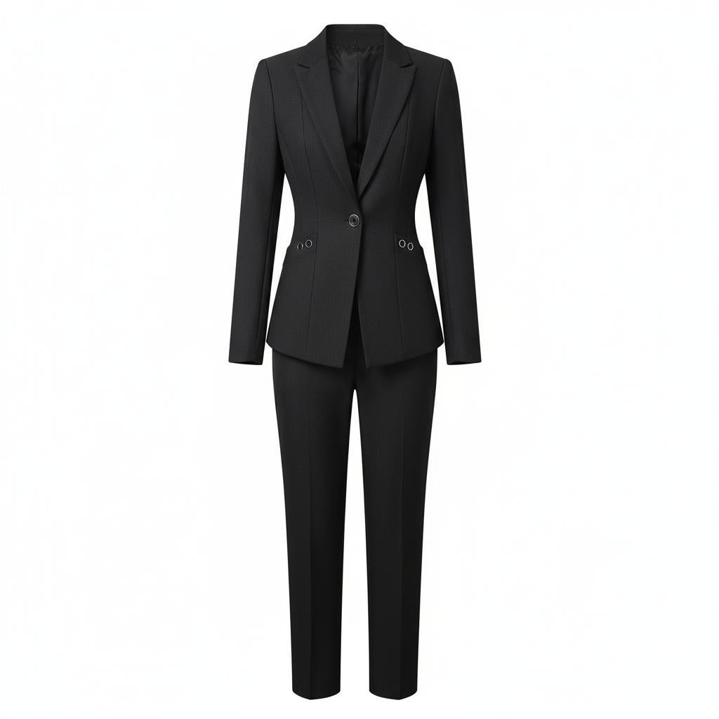 Adela – Dwuczęściowy zestaw formalny dla kobiet, składający się z marynarki i spodni Set | Zweiteilig