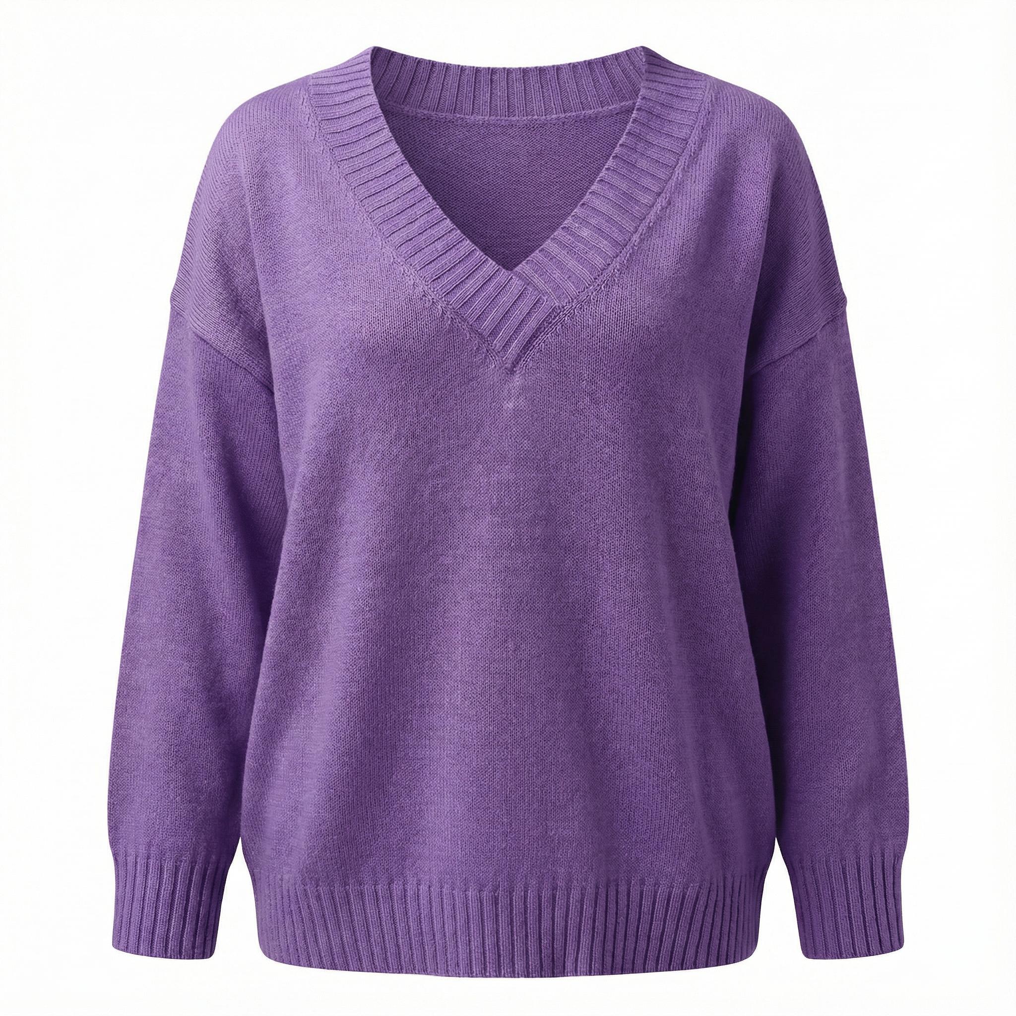 Aleksandra - Elegancki i stylowy kaszmirowy sweter, idealny na chłodniejsze dni