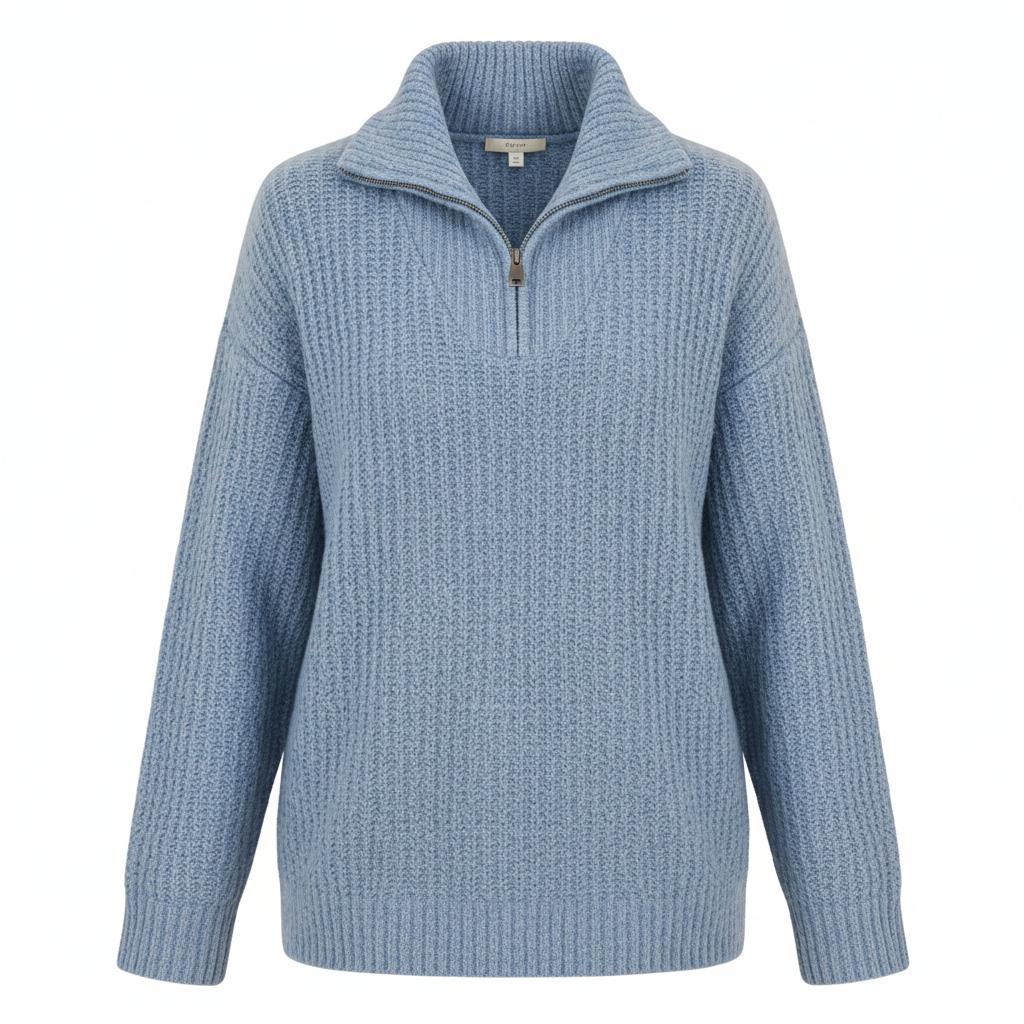 Arganate | Klasyczny sweter z eleganckimi detalami