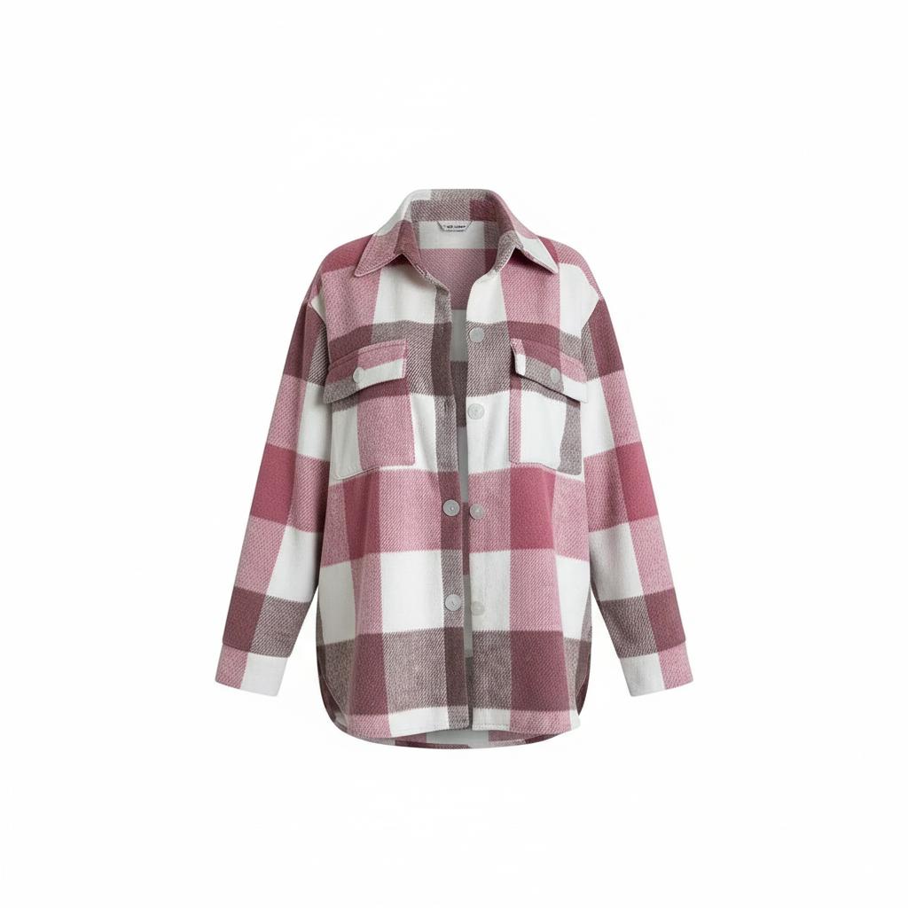 Arganate | Koszula flanelowa w kratkę z długim rękawem