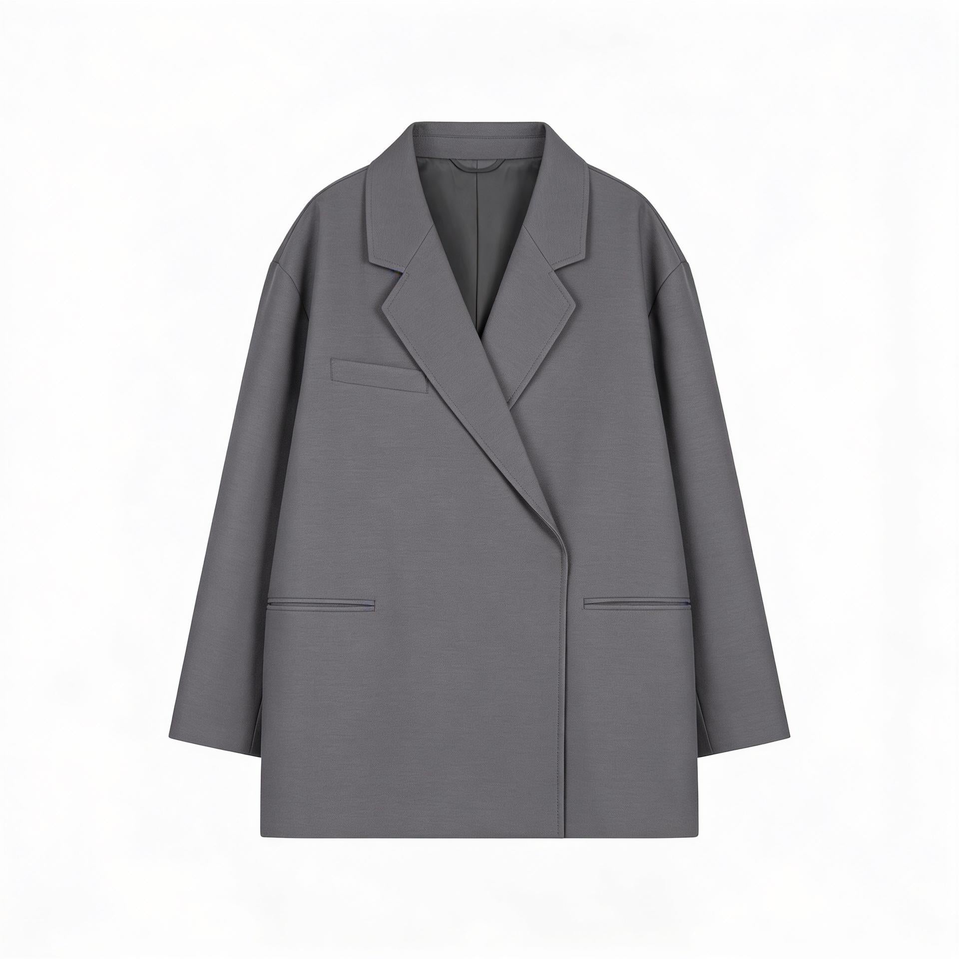 Arganate | Luźny trencz o eleganckim wykończeniu